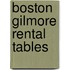 Boston Gilmore Rental Tables