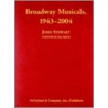 Broadway Musicals, 1943-2004 door John Stewart