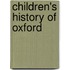 Children's History Of Oxford