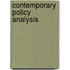 Contemporary Policy Analysis
