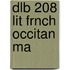 Dlb 208 Lit Frnch Occitan Ma