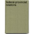 Federal-Provincial Relations