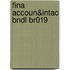 Fina Accoun&Intac Bndl Br019