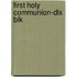 First Holy Communion-dlx Blk