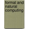 Formal And Natural Computing door W. Brauer