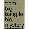From Big Bang To Big Mystery door Brendan Purcell