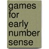 Games for Early Number Sense