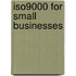 Iso9000 For Small Businesses