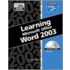Learning Microsoft Word 2003