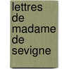 Lettres De Madame De Sevigne by Paul Mesnard
