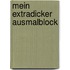 Mein extradicker Ausmalblock