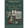 Proverbs Are the Best Policy by Wolfgang Mieder