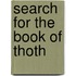 Search For The Book Of Thoth