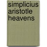 Simplicius Aristotle Heavens by Ian Mueller