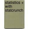 Statistics + With Statcrunch door Iii Michael Sullivan