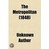 The Metropolitan (Volume 53) by Unknown Author
