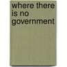 Where There Is No Government door Sandra Fullerton Joireman