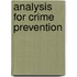 Analysis For Crime Prevention