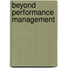 Beyond Performance Management door Steve Player