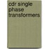 Cdr Single Phase Transformers