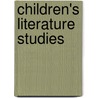 Children's Literature Studies by M.O. Grenby