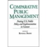 Comparative Public Management door Onbekend