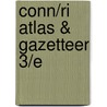 Conn/Ri Atlas & Gazetteer 3/E door Rand McNally