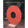 Conservation Research 1995 51 by Nat Gal
