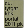 Cu. Tytgat Khk Portal 2011 Pk door Ite Tytgat