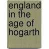 England in the Age of Hogarth by Derek Jarrett