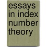 Essays in Index Number Theory door Diewert W.E. Diewert