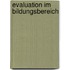 Evaluation Im Bildungsbereich