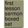 First Lesson Sermon Boxed Set by Css Publishing Co