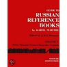 Guide To Russian Ref Books V1 door Karol Maichel