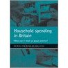 Household Spending in Britain door Mike Brewer