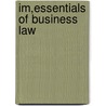 Im,Essentials Of Business Law door Samuelson