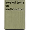 Leveled Texts for Mathematics door Lori Barker