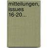Mitteilungen, Issues 16-20... door Badische Historische Kommission