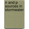 N And P Sources In Stormwater door surasithe khwanboonbumpen