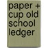 Paper + Cup Old School Ledger