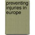 Preventing Injuries In Europe