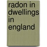 Radon In Dwellings In England door National Radiological Protection Board