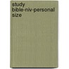 Study Bible-niv-personal Size by Zondervan