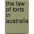 The Law Of Torts In Australia