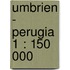 Umbrien - Perugia 1 : 150 000