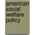 American Social Welfare Policy