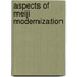 Aspects Of Meiji Modernization