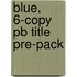 Blue, 6-copy Pb Title Pre-pack