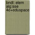 Bndl: Elem Alg:Sse 4e+Eduspace