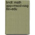 Bndl: Math App+Mscd+Ssg 8e+Edu
